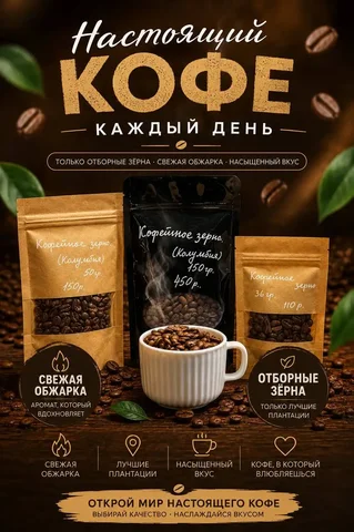 Редкий сорт арабики из Колумбии - Еда, напитки в Красноярск