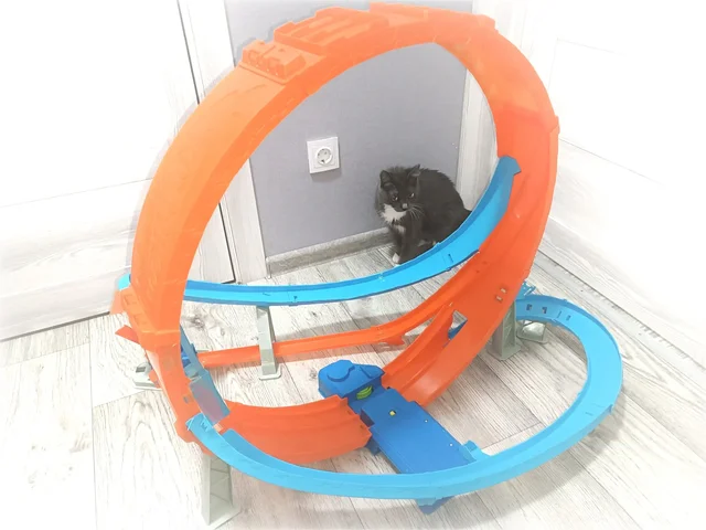 Трек Hot Wheels Action Stocktaker Gigaptable - Мягкие игрушки в Красноярск