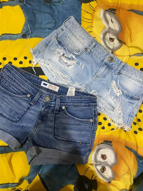 Шорты джинсовые Levi's и Bershka - Купальники в Красноярск