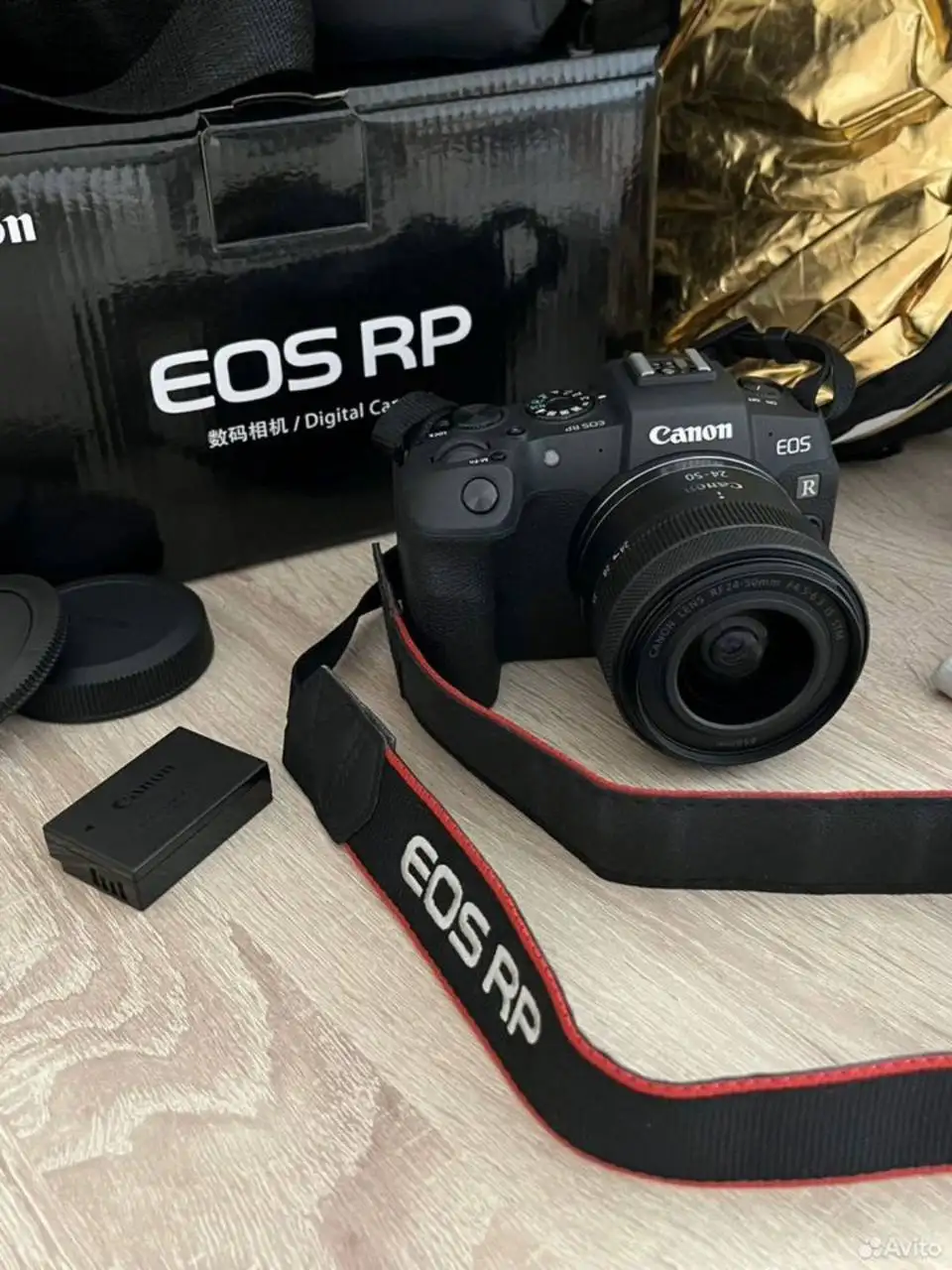 Canon EOS RP полный комплект - Фотоаппараты (Электроника) в Красноярск