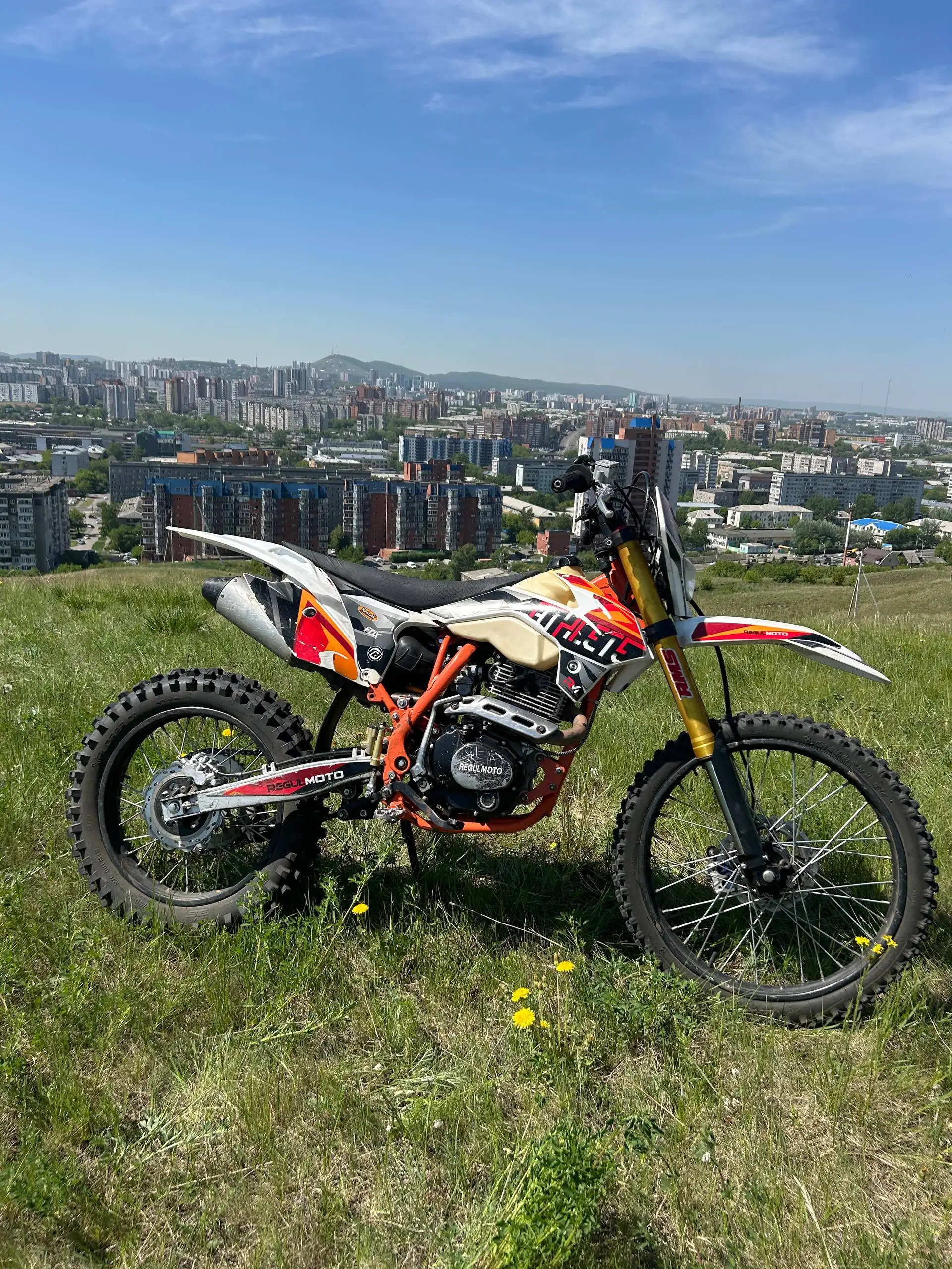 Продажа мотоцикла Regulmoto Athlete 250 - мотоциклы (Хобби и отдых) в Красноярск