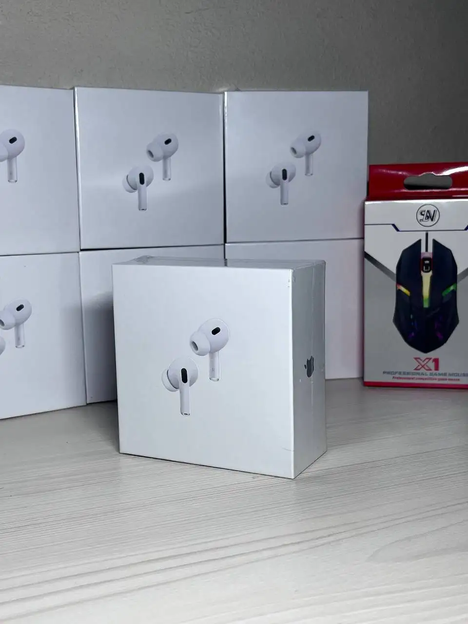 AirPods Pro 2 беспроводные наушники + подарок мышь - Наушники (Электроника) в Красноярск