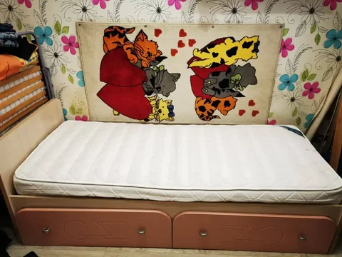 Детская односпальная кровать с матрасом - Товары для детей в Красноярск