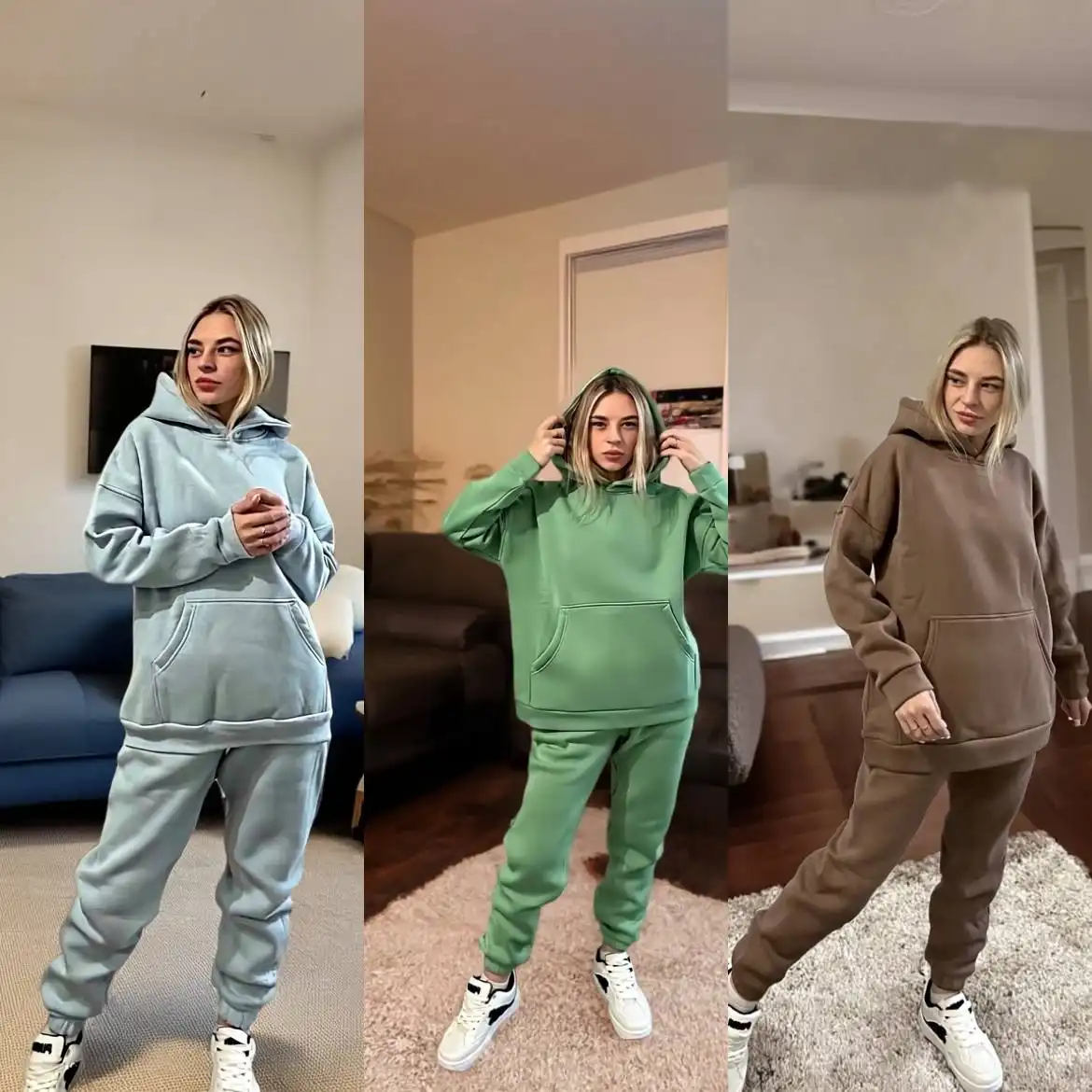 Костюмы с начесом новые теплые