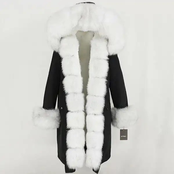 Зимняя парка с съемным мехом