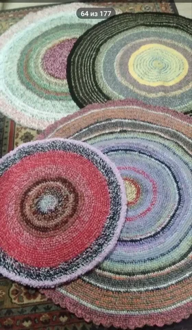 Продажа ковриков из мягкой пряжи - Для дома и дачи в Красноярск