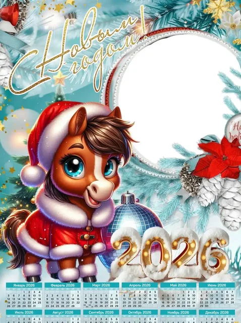 Настенные календари 2026 года формата А4 - Хобби и отдых в Красноярск