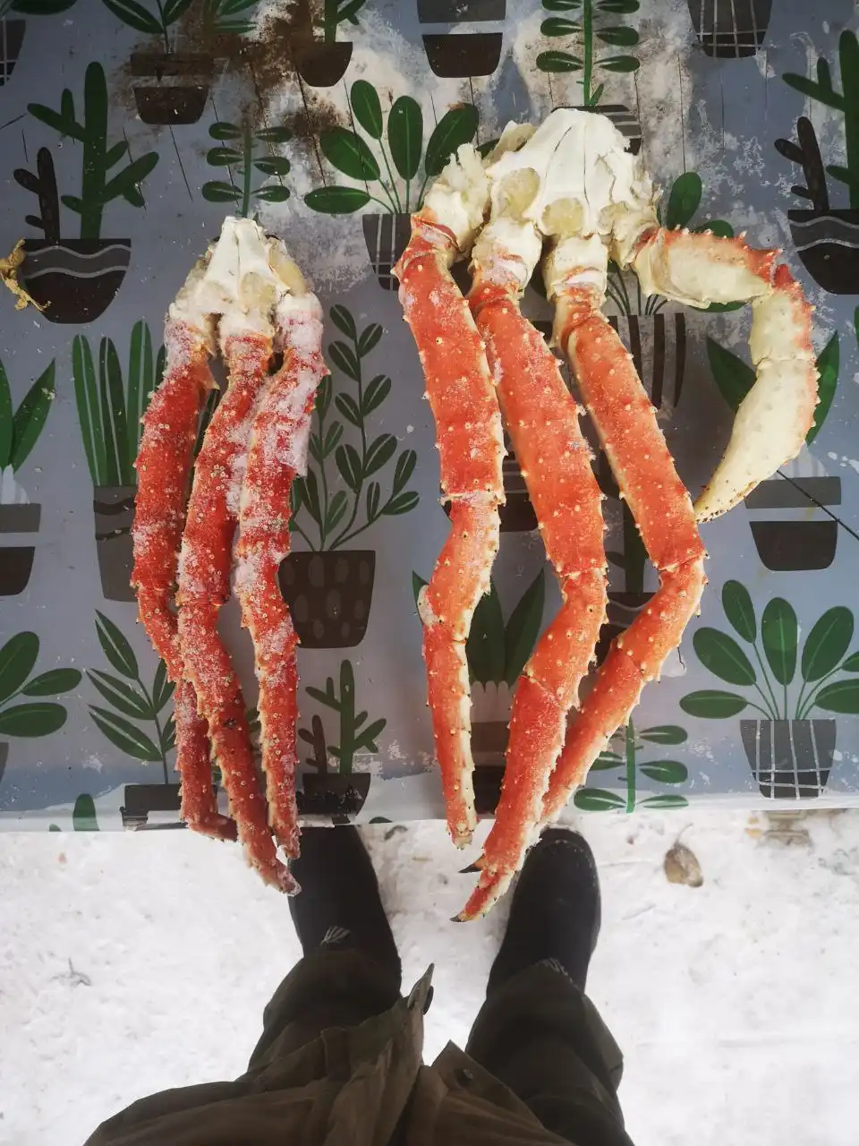 Продажа фаланг краба и кеты дальневосточной