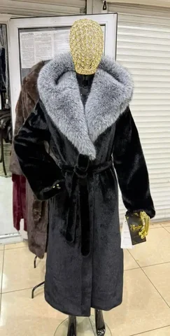 Эко норка с капюшоном - Одежда в Красноярск