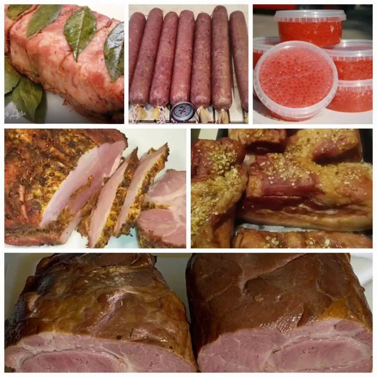 Колбасы домашнего приготовления из мяса собственного хозяйства