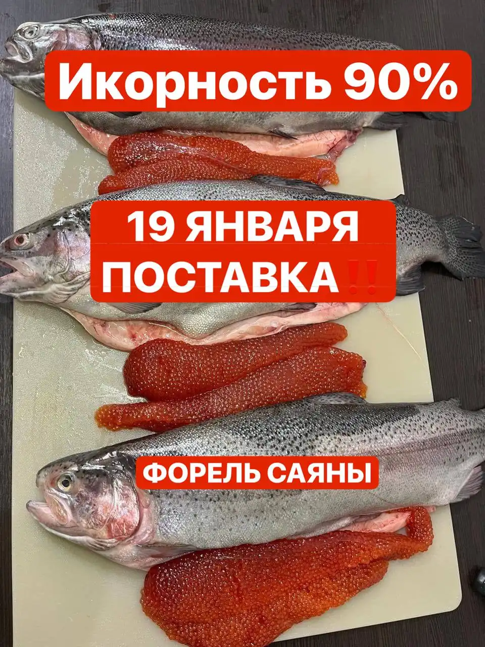 Форель Саяны с бесплатной доставкой - Продукты питания (Барахолка) в Красноярск