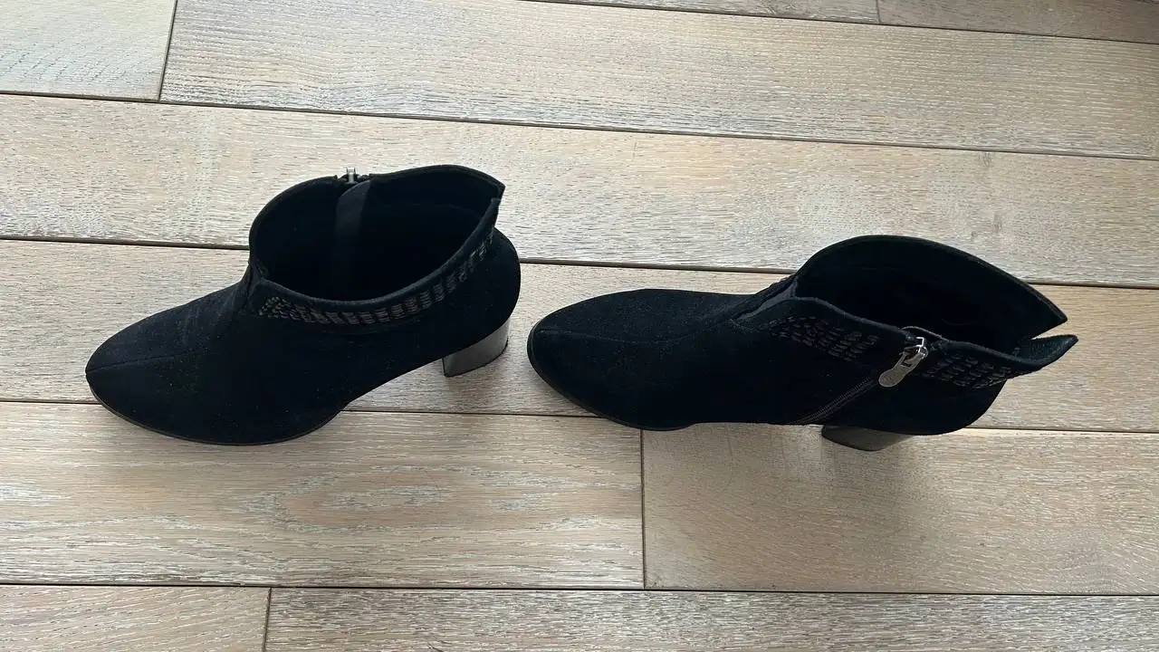 Замшевые ботинки 38 размер - Обувь (Одежда) в Чебоксары