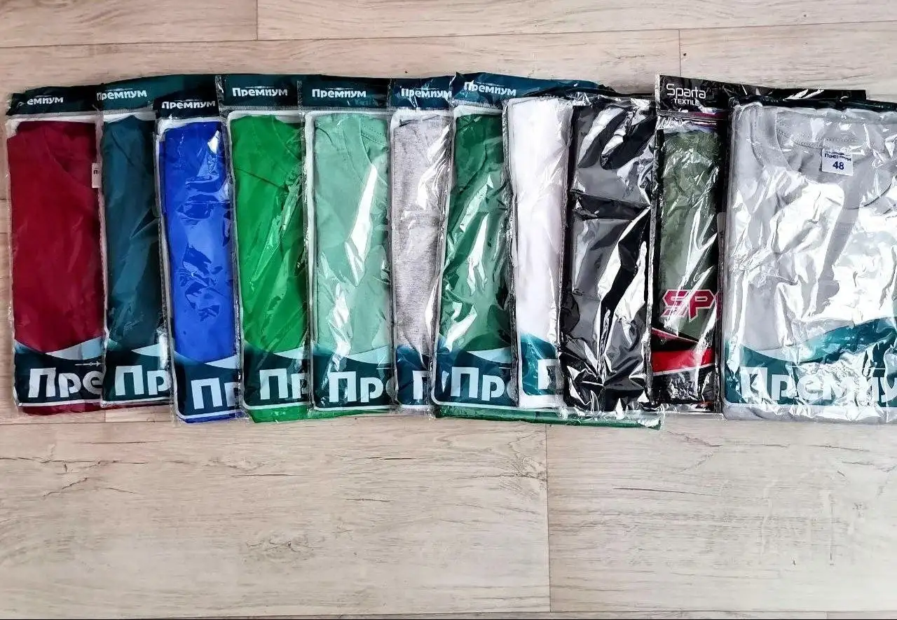 Продажа однотонных футболок премиум из 100% хлопка - Футболки (Одежда) в Чебоксары