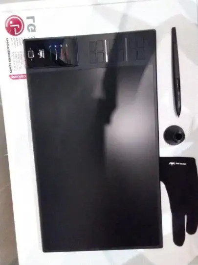 Графический планшет Huion WH1409 в идеальном состоянии - Планшеты графические (Электроника) в Чебоксары