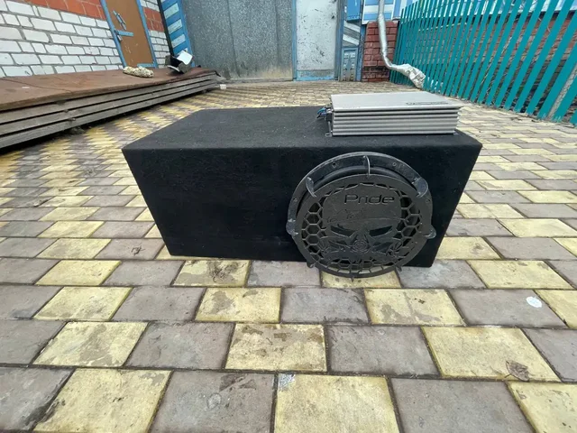 Продам сабвуфер Pride 12 с усилителем - Аудиотехника в Чебоксары