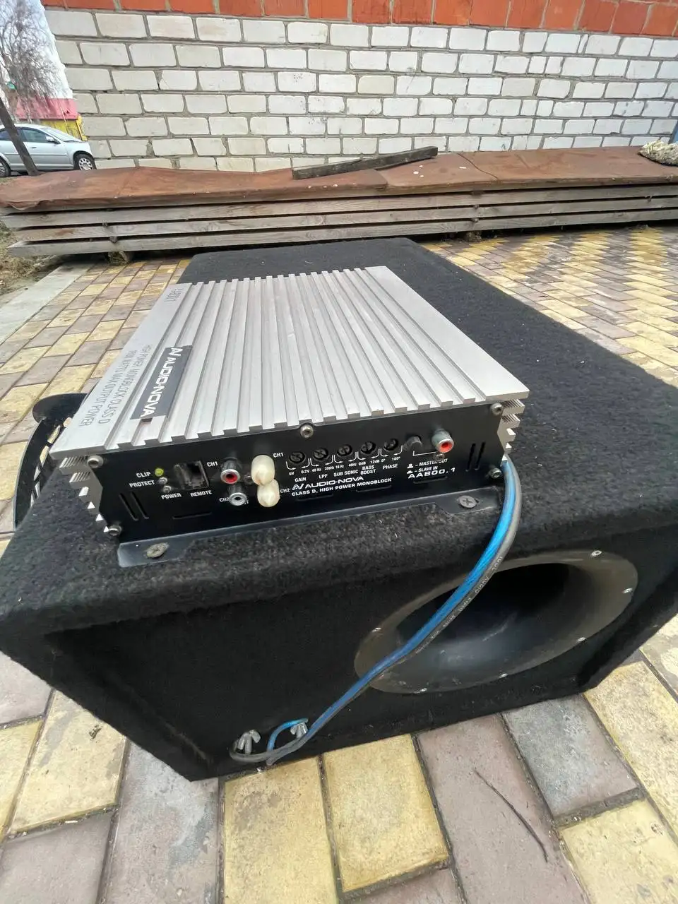 Продам сабвуфер Pride 12 с усилителем - Аудиотехника (Электроника) в Чебоксары