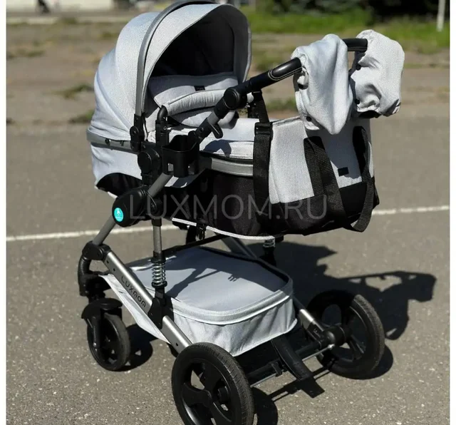 Коляска Luxmom 3в1 новая - Конструкторы в Чебоксары