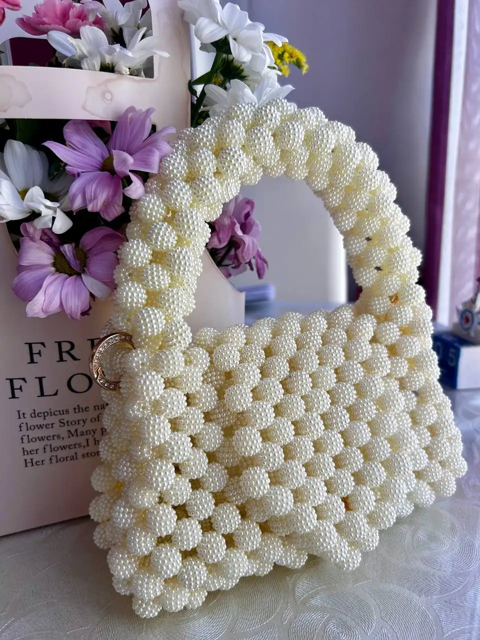 Женская сумочка из бусин Шамбала ручной работы - Аксессуары (Барахолка) в Чебоксары