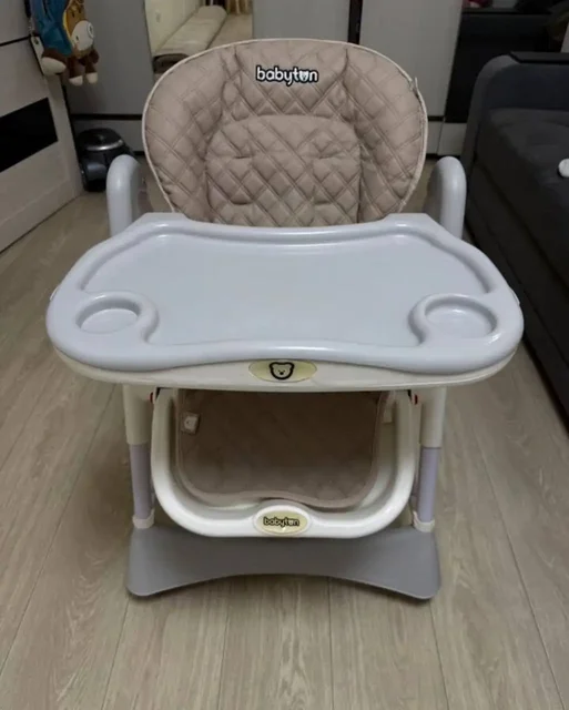 Продажа детской кроватки и стульчика для кормления - Мебель для детской в Чебоксары