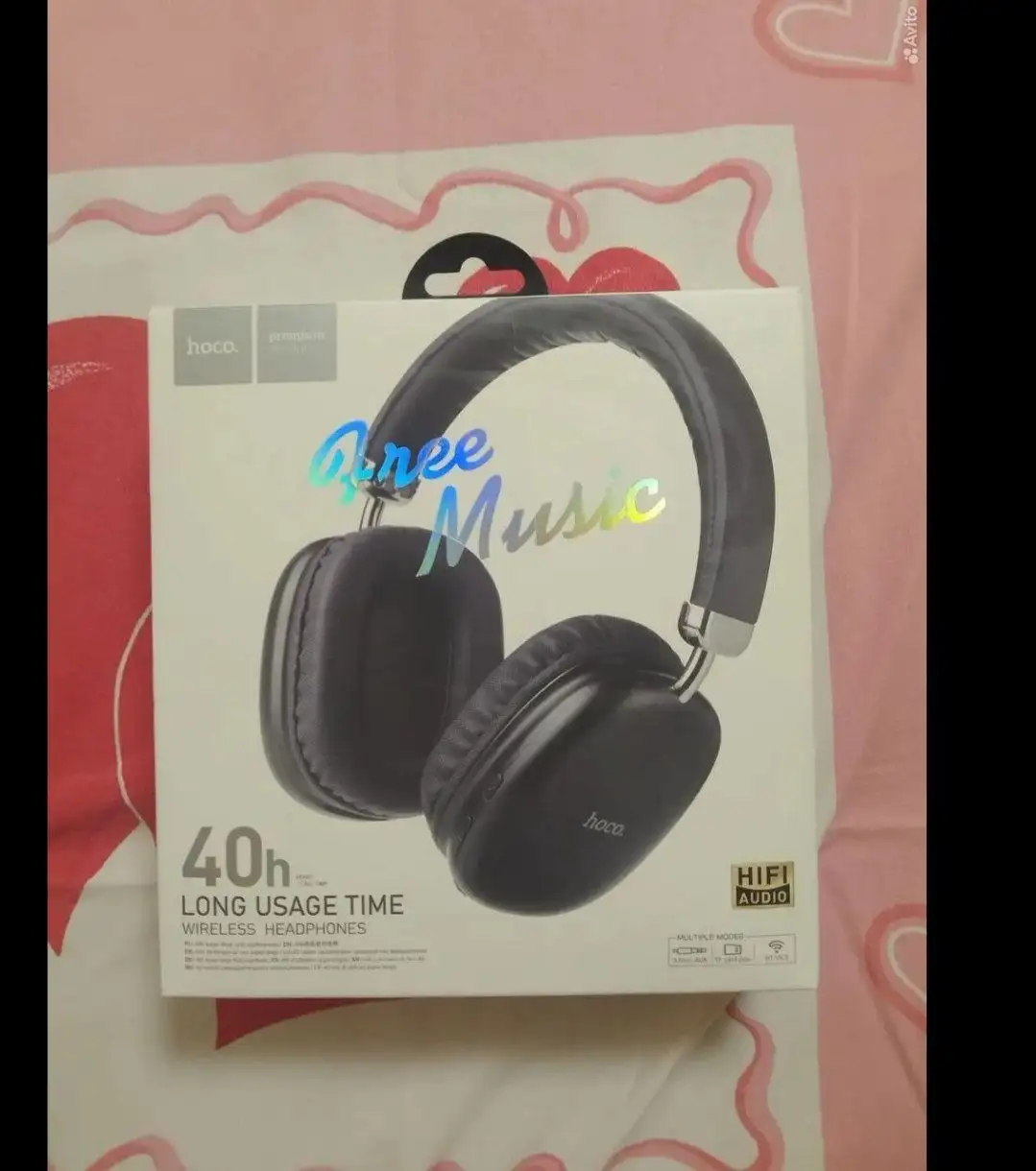 Наушники Hoco с небольшими следами использования - Наушники (Электроника) в Чебоксары