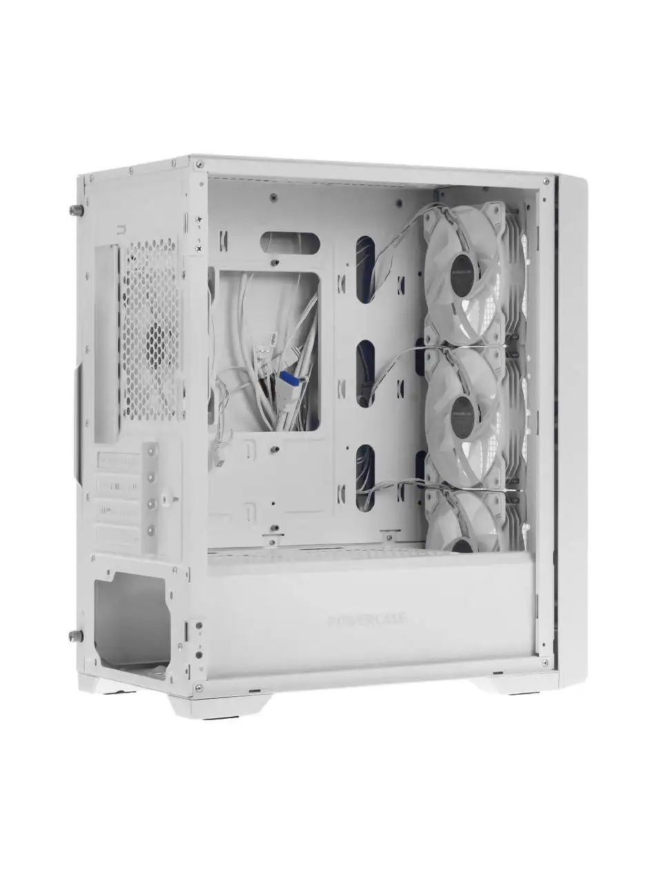Корпус Powercase ByteFlow Micro White LE - Электроника в Чебоксары