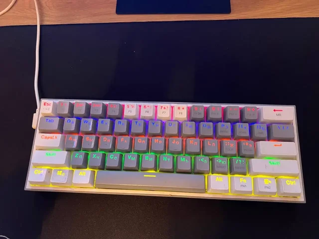 Клавиатура Redragon k617 fizz - Настольные компьютеры в Чебоксары