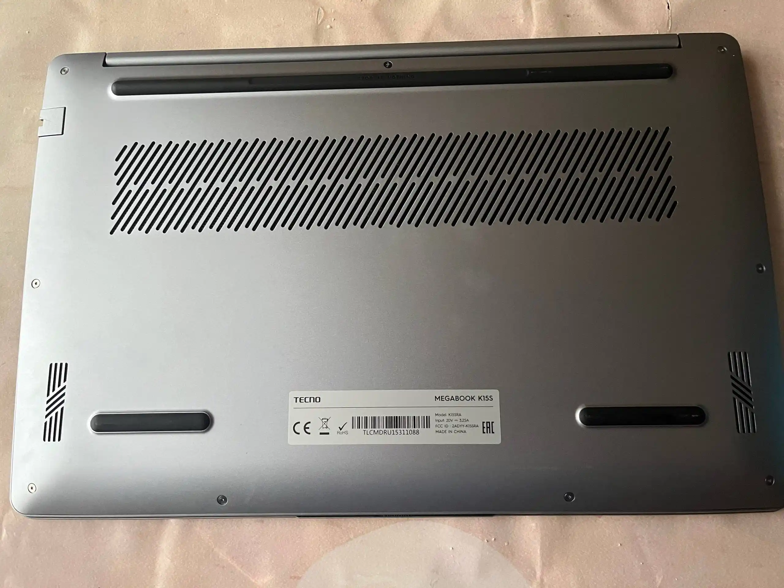 Продам Ноутбук Tecno MEGABOOK k15s