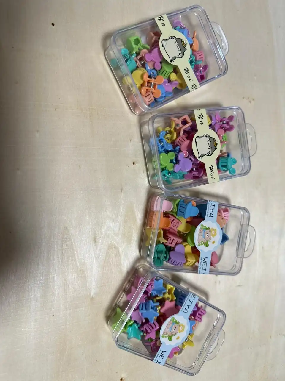 Резинки для детей и крабики для мам