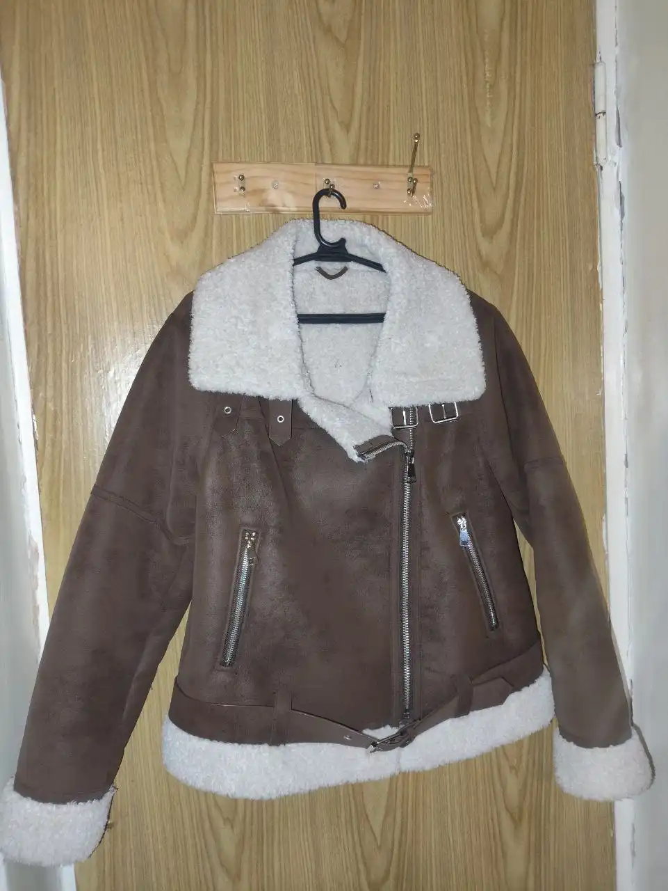 Женская дублёнка размер 48/50