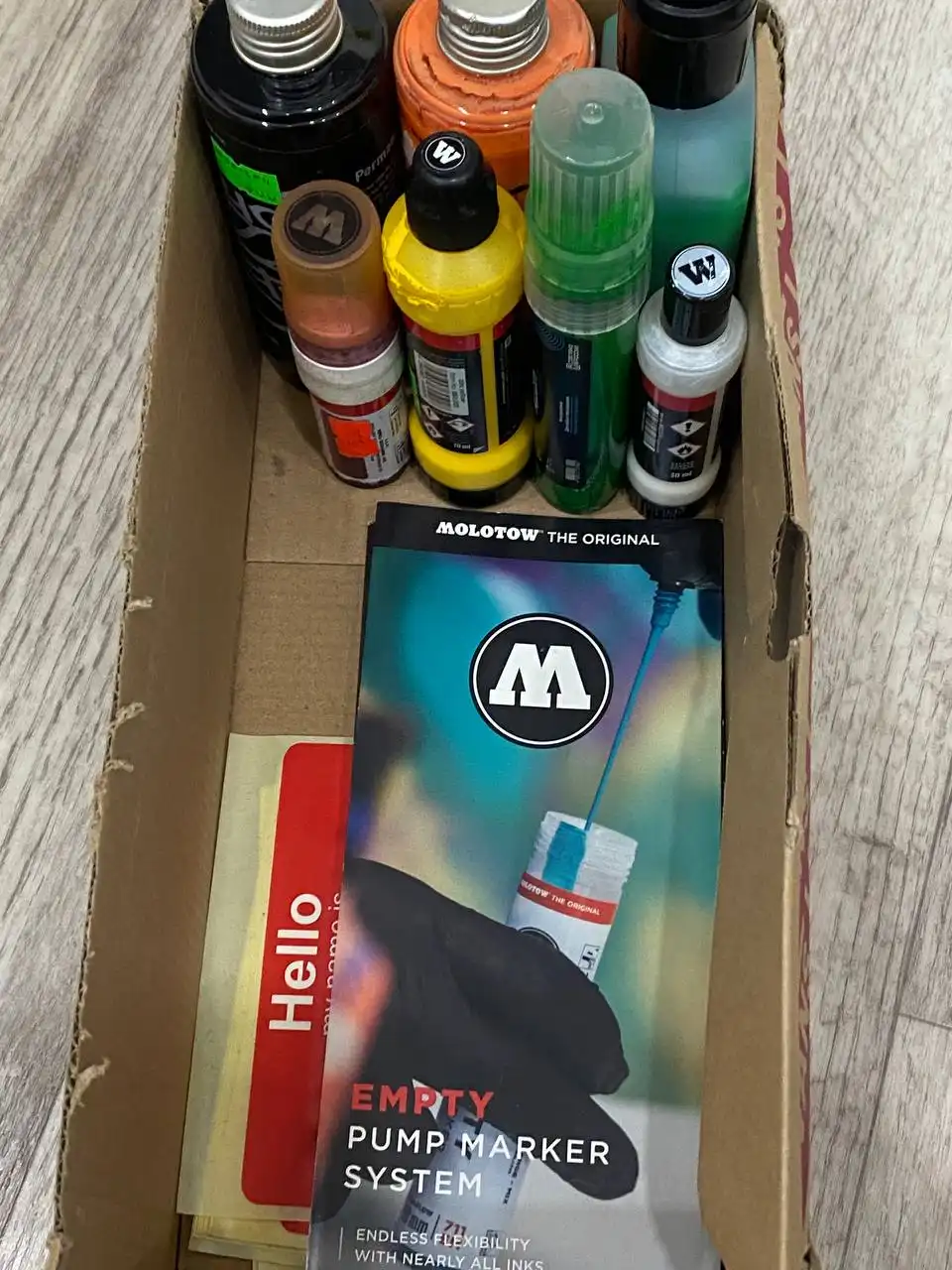 Продажа оригинальных заправок с маркерами