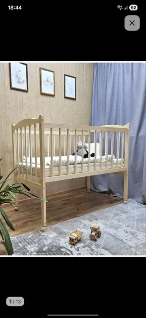 Детская кроватка с полным комплектом постельных принадлежностей - частное объявление в Чебоксары