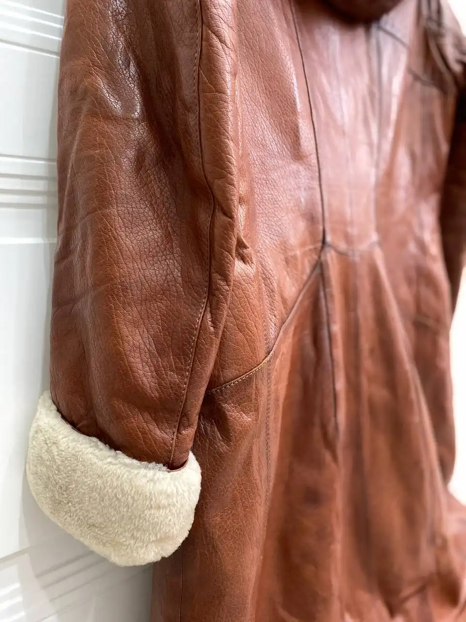 Натуральная дубленка Falinda турецкая телячья