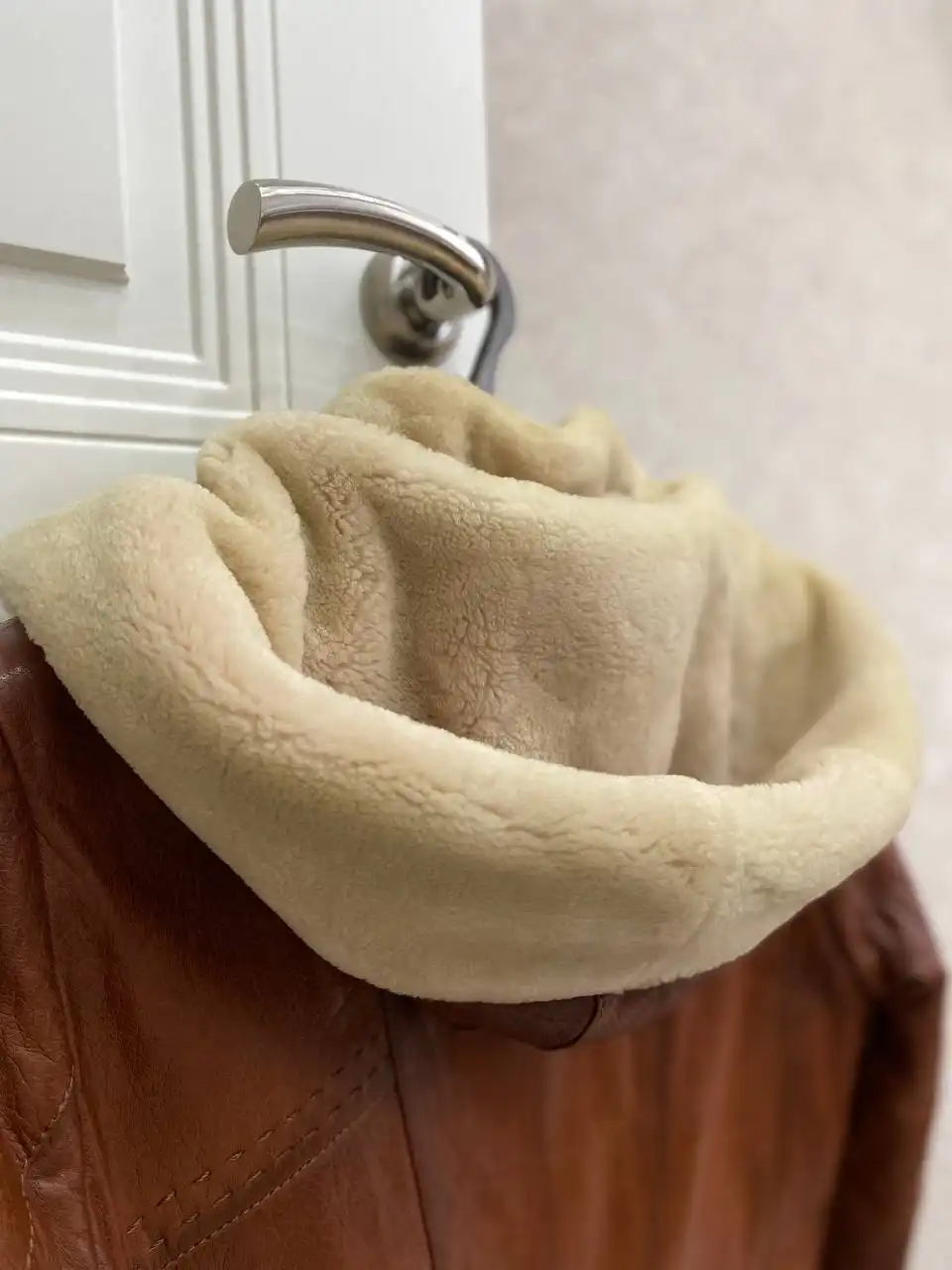 Натуральная дубленка Falinda турецкая телячья