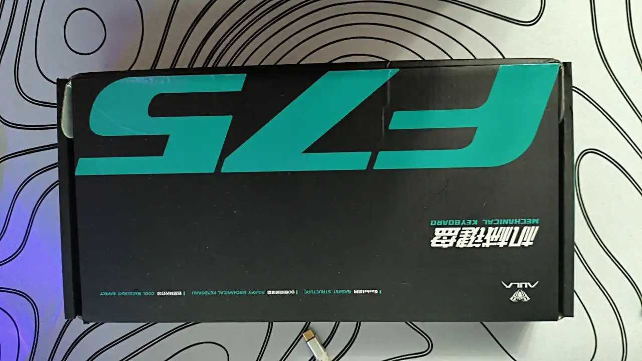 Аулу ф75 в полном наборе с кейкапами