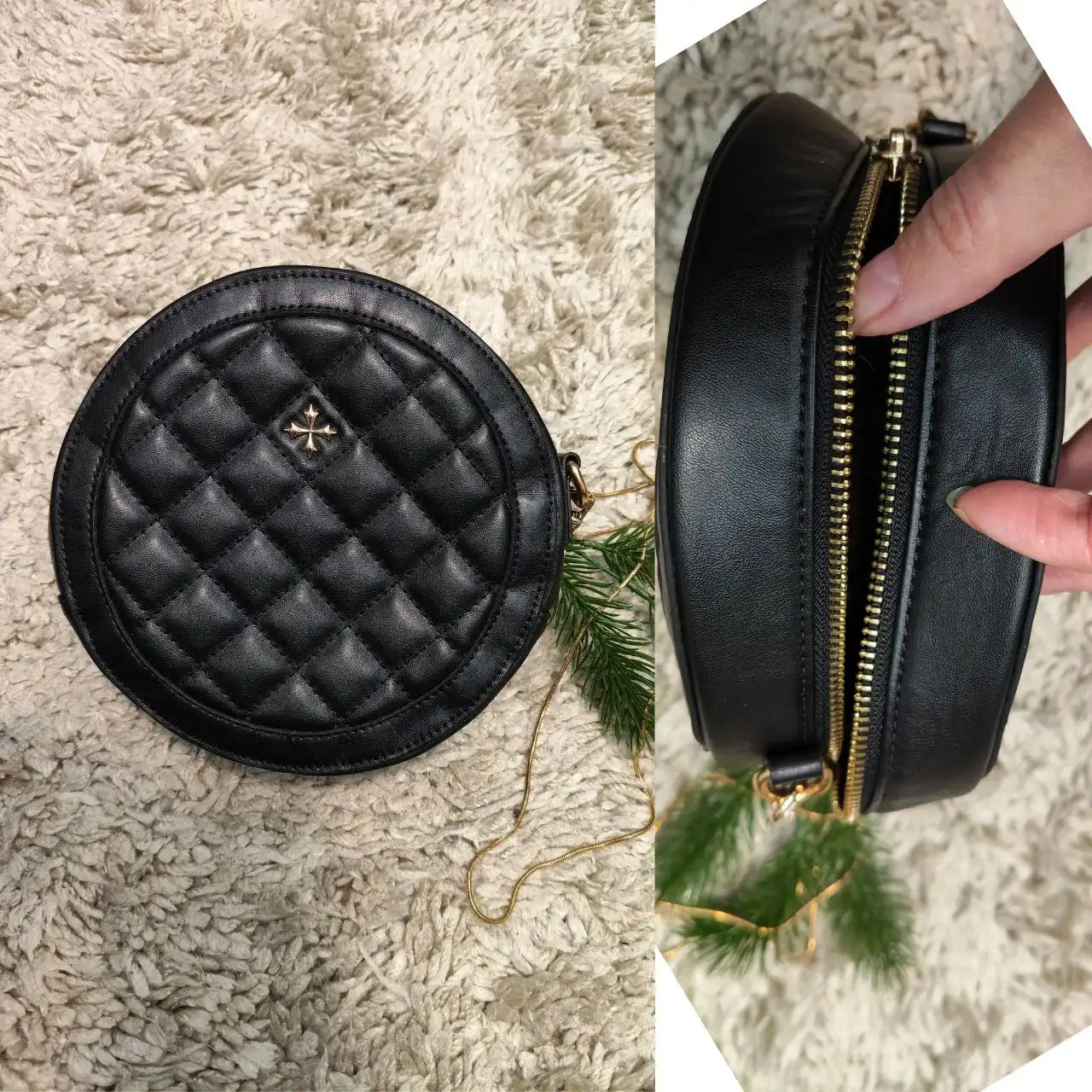 Сумка черная 17 см и обувь Сноубутсы 22 размер, Кроссовки 24 размер