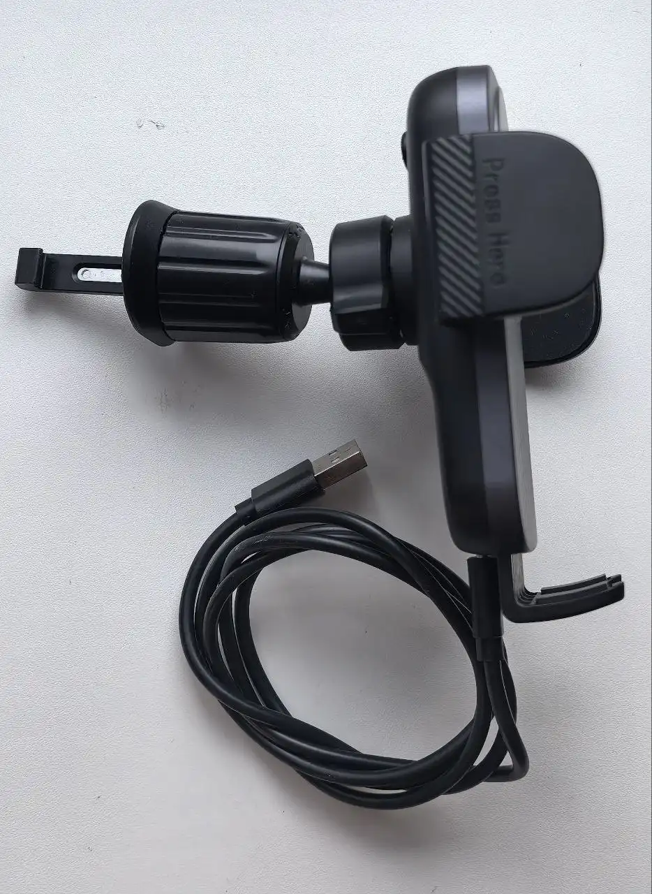 Держатель с беспроводной зарядкой Borofone BH221