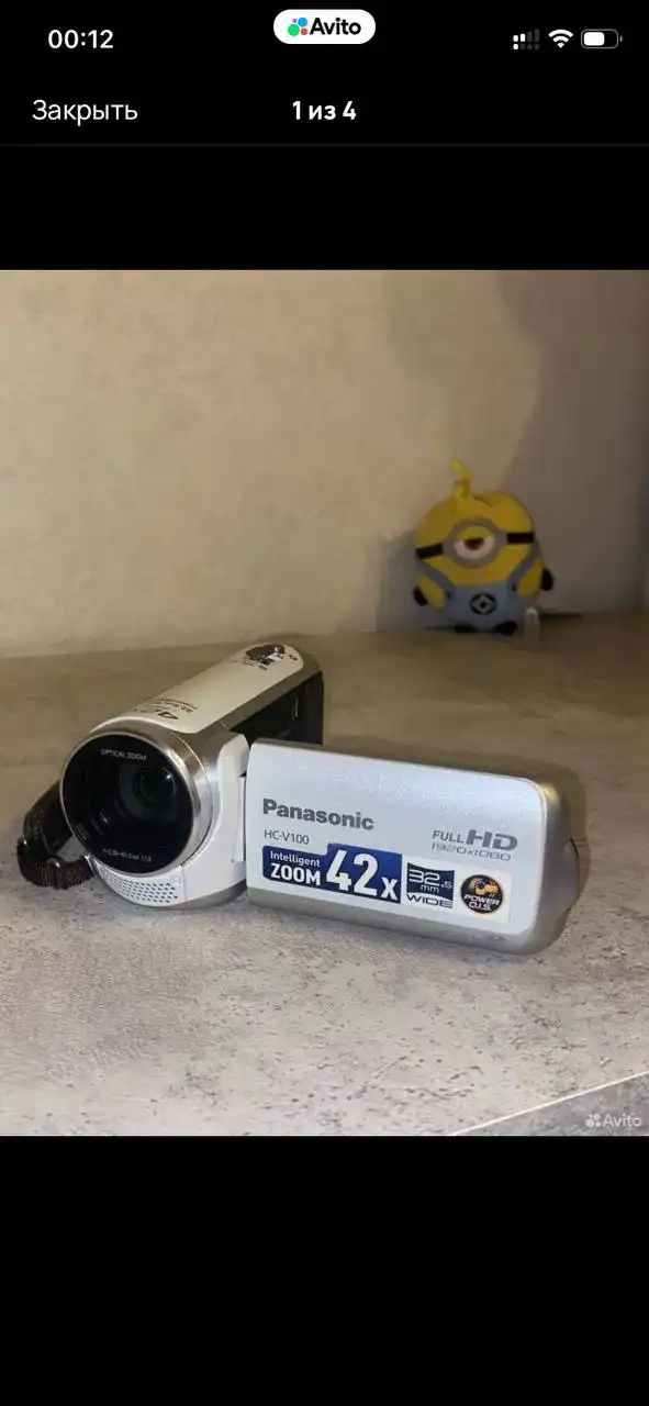 Продажа камеры Panasonic HC-V100 - Видеокамеры (Электроника) в Чебоксары