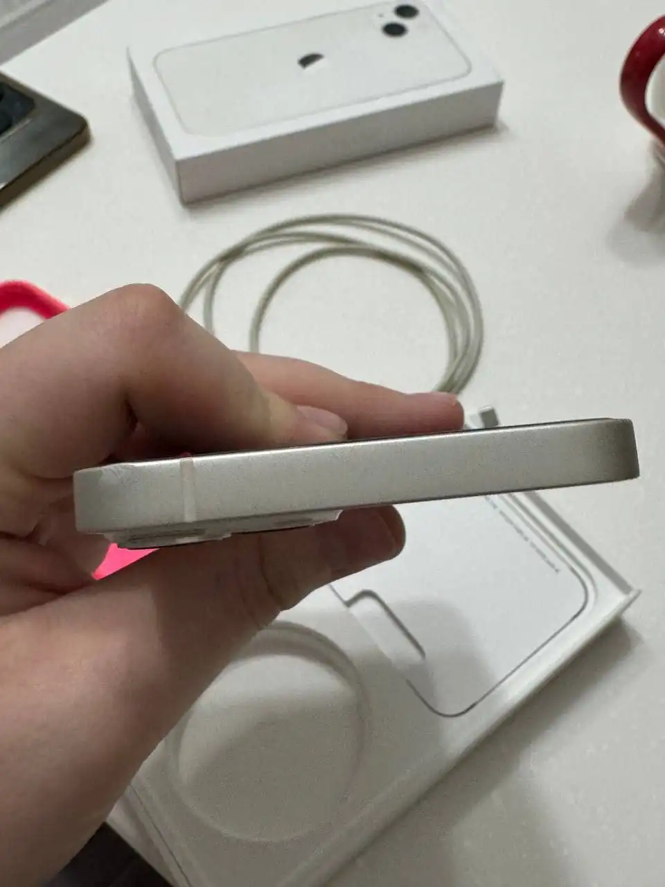 iPhone 13 512GB белый 74% аккумулятор - Смартфоны (Электроника) в Чебоксары