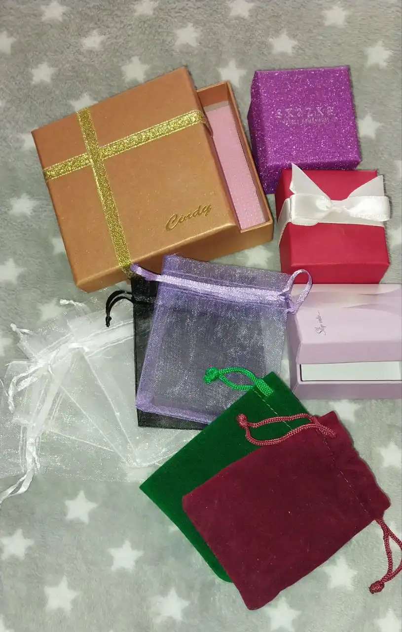 Коробки и мешочки для украшений - Барахолка в Чебоксары