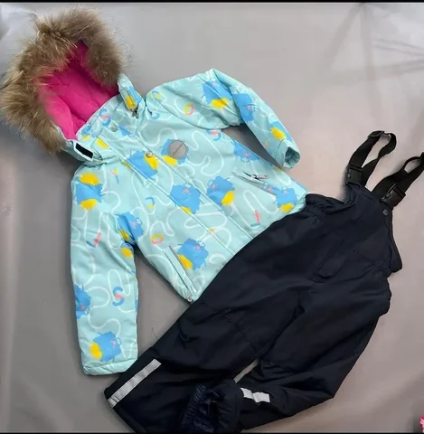 Продажа зимнего комплекта куртка и комбинезон 104-110 размер - Мужская одежда в Чебоксары