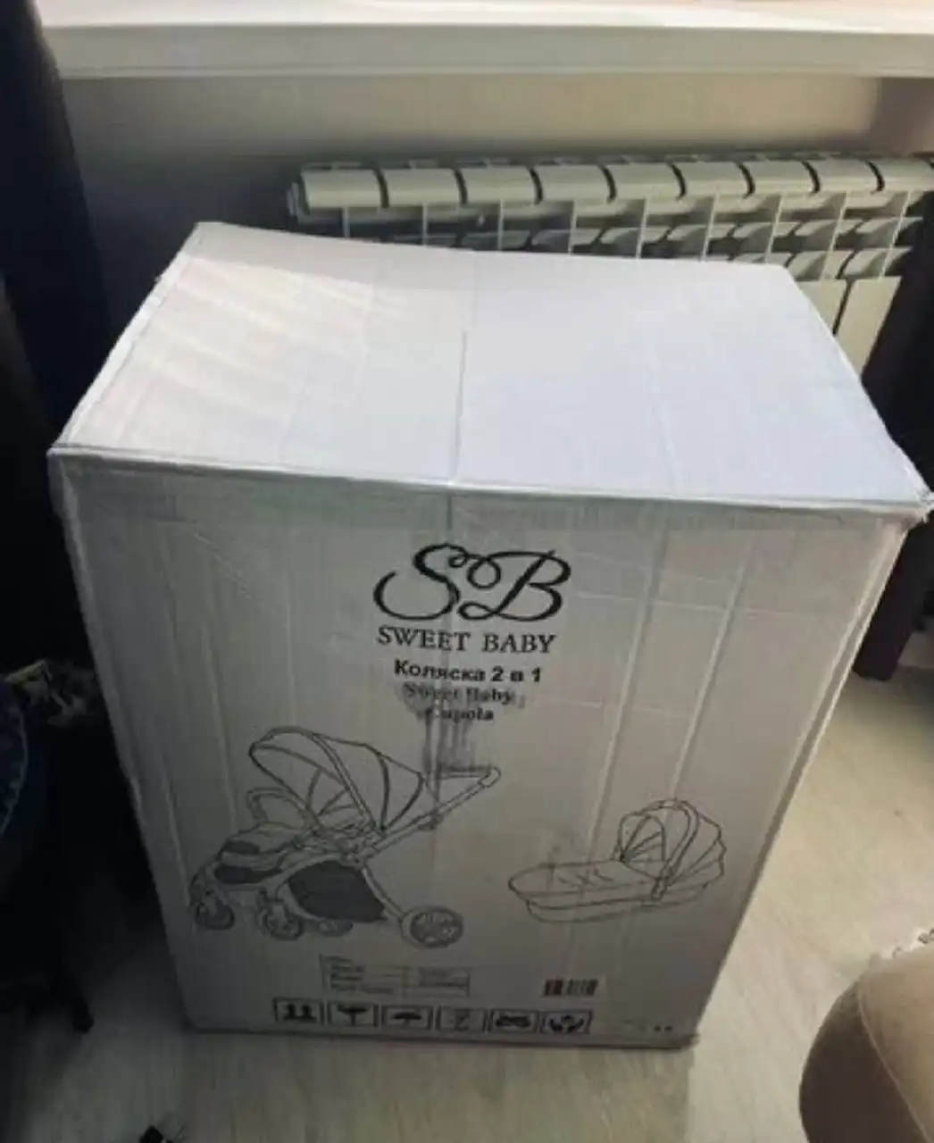 Детская коляска Sweet baby Cupola 2 в 1 Green - Детские коляски (Товары для детей) в Чебоксары