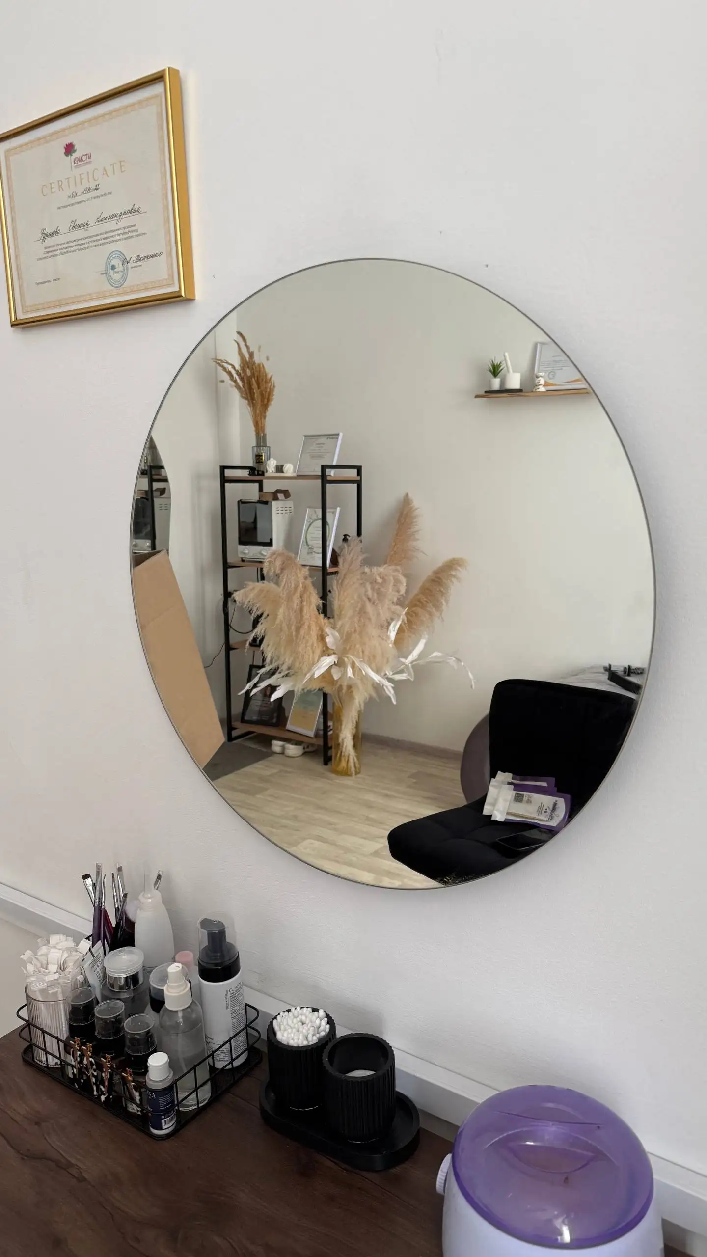 Продам зеркало диаметром 60 см - Барахолка в Чебоксары