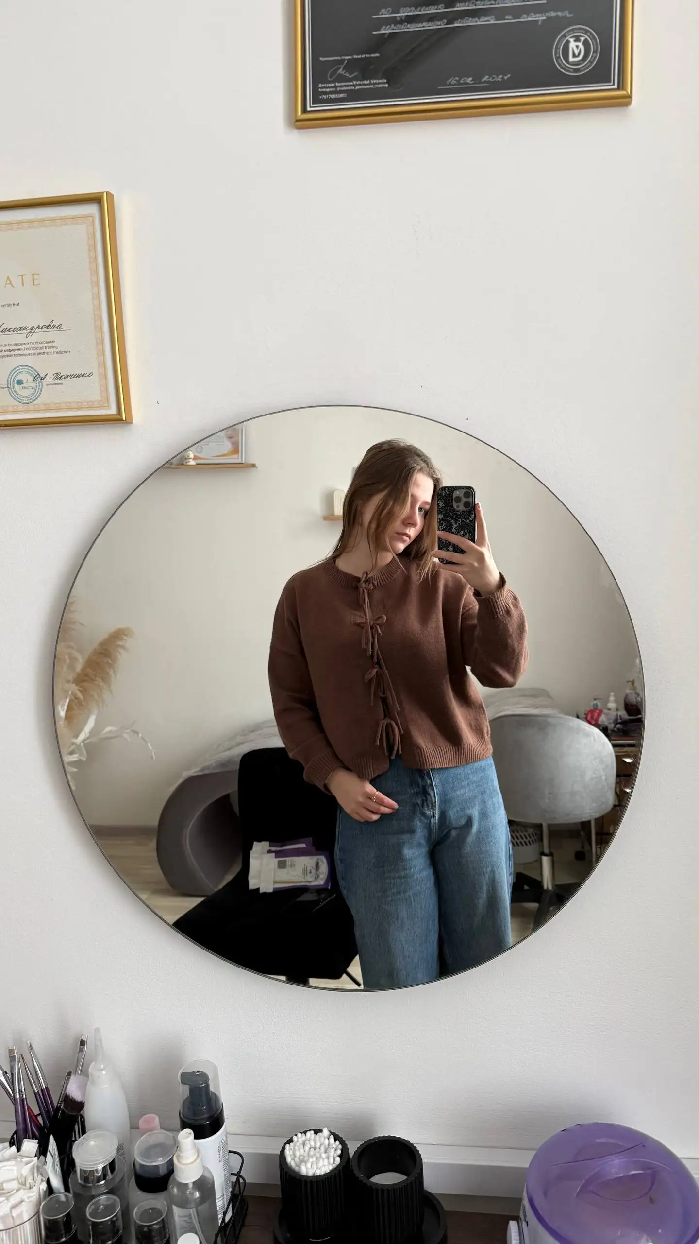 Продам зеркало диаметром 60 см - Барахолка в Чебоксары