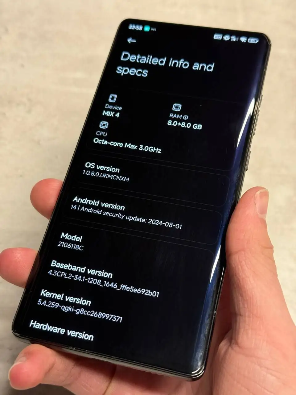 Продам Xiaomi Mix 4 8/256 - Смартфоны (Электроника) в Чебоксары