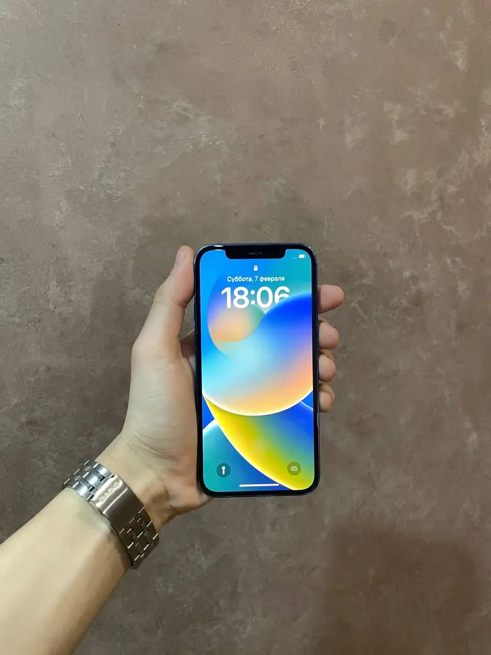 iPhone 12 128 ГБ синий - Смартфоны (Электроника) в Чебоксары