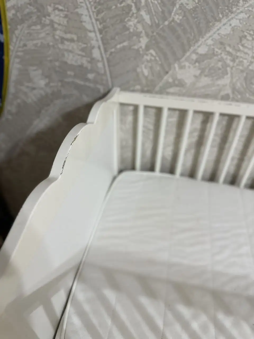 Детская кроватка IKEA с 3 простынями - Кроватки (Товары для детей) в Чебоксары