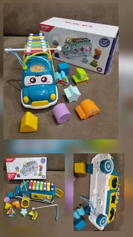 Развивающий автобус-сортер Bondibon с ксилофоном - частное объявление в Чебоксары