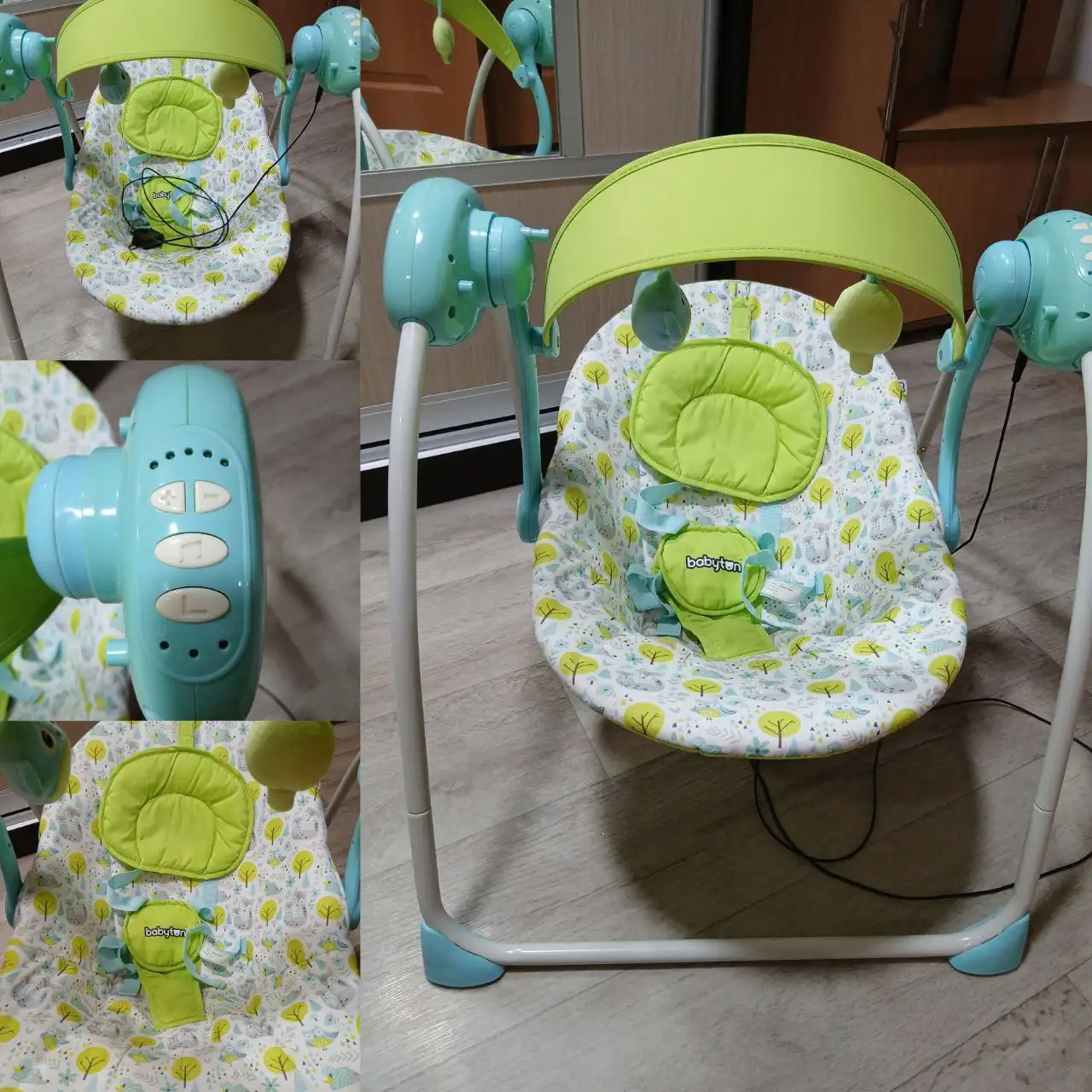 Продам музыкальную электро-качаль - Детская мебель (Товары для детей) в Чебоксары