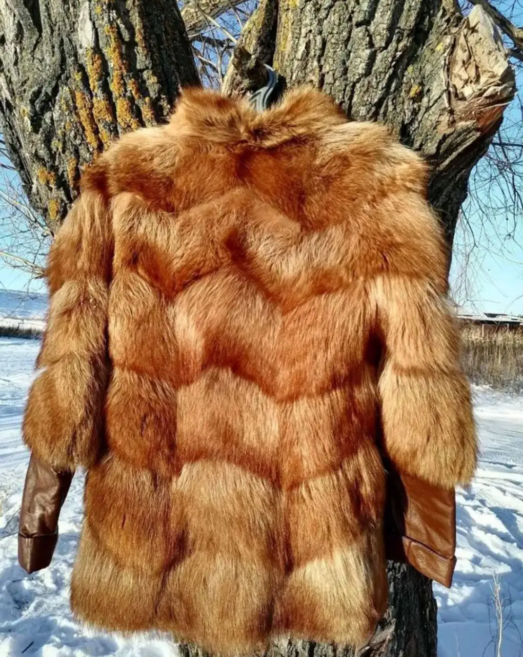 Шуба из лисы размер 44 - Верхняя одежда (Одежда) в Чебоксары