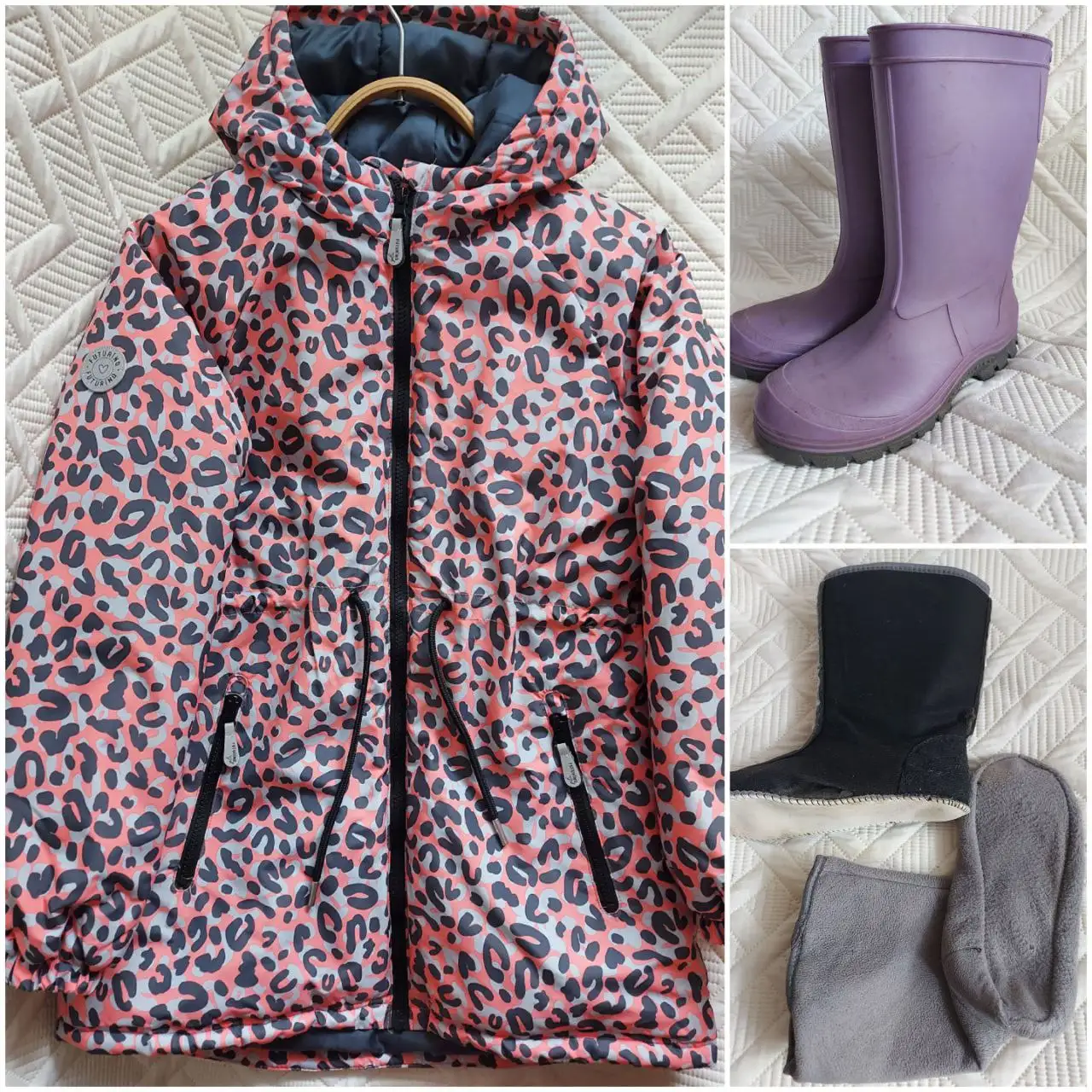 Детская куртка Futurino и резиновые сапоги - Детская одежда и обувь (Товары для детей) в Чебоксары